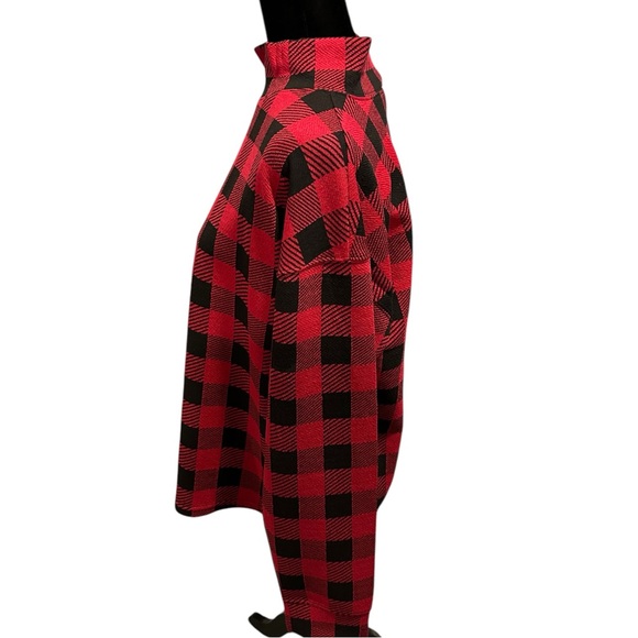 Women’s Scotch Plaid Long Sleeve Mock Neck Sweater Size Extra Large. Brand New. - Picture 2 of 10